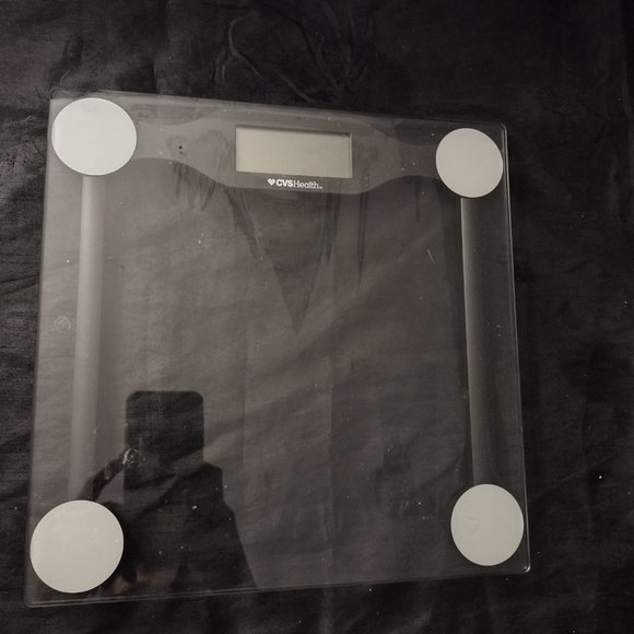 CVS Health Digital Body Scale Digital Display Safety Glass To 400 lbs - Picture 3 of 4